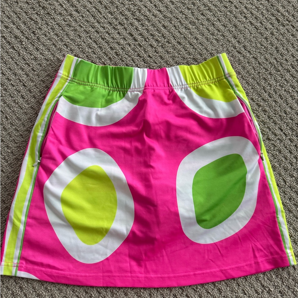 Gretchen Scott Colorful Geometric Skort Size XS